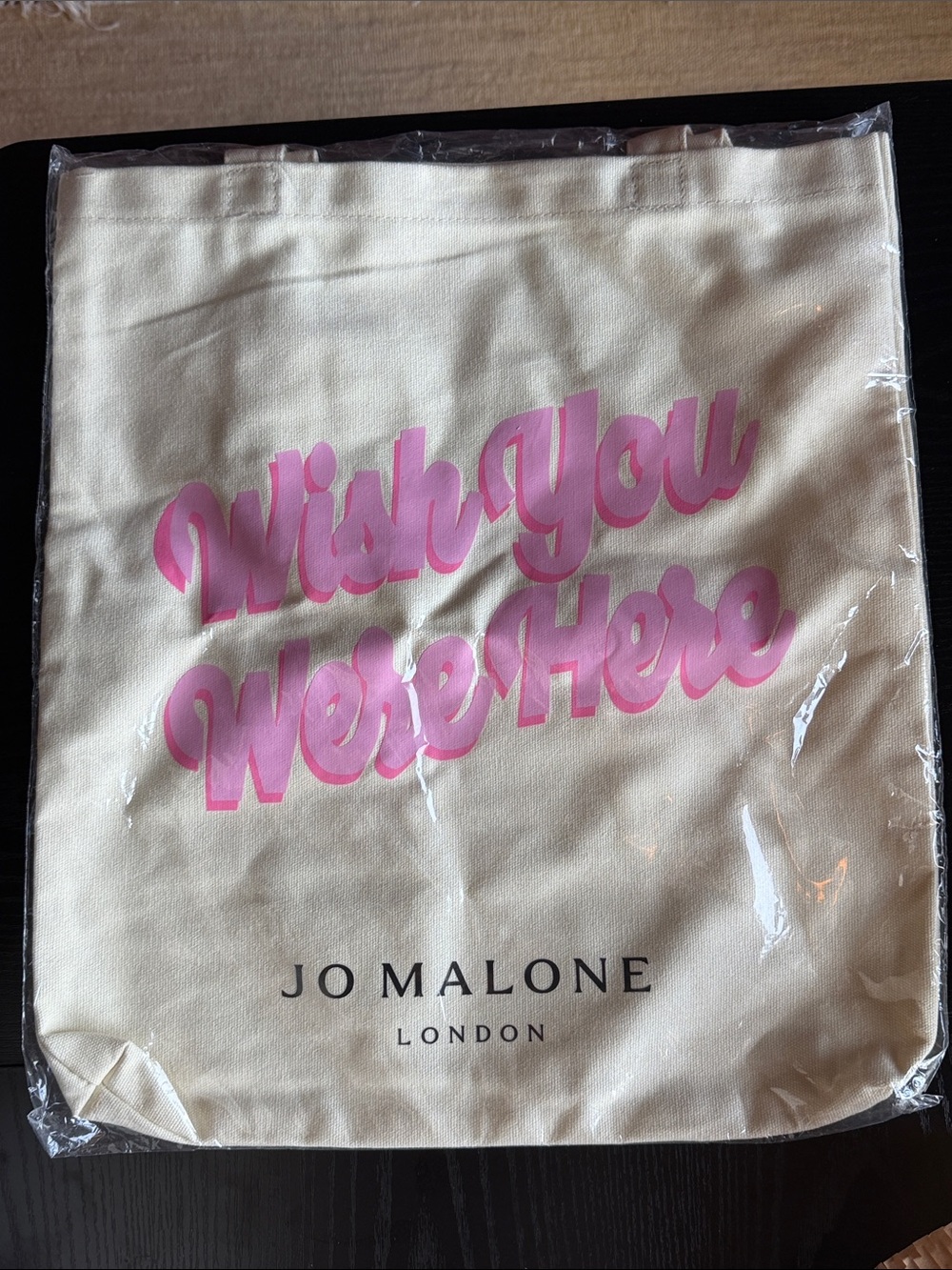 Jo Malone Cream Tote with Box and gift bag